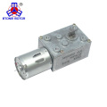 brush commutation 12v dc worm gear motor with CE ROHS approved